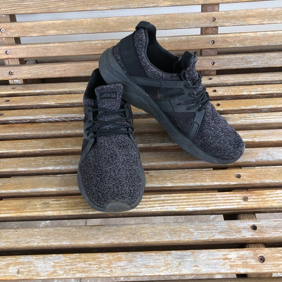 bcg mens athletic shoes Grey Black Size 10.5 Flaws - Picture 7 of 8